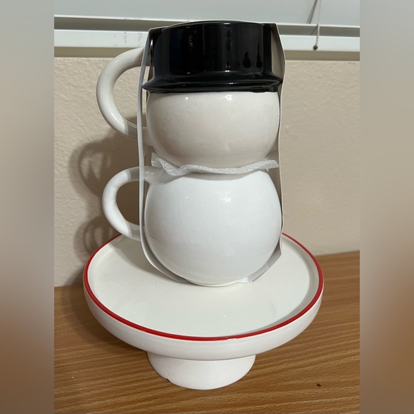 Taget Stackables Ceramic Snowman Mugs - Picture 2 of 2